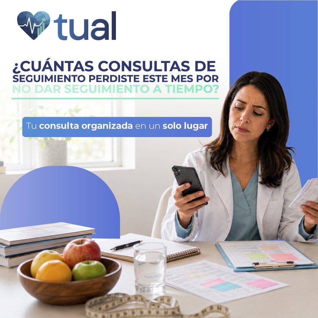 TUAL campaign creative for medical practice software