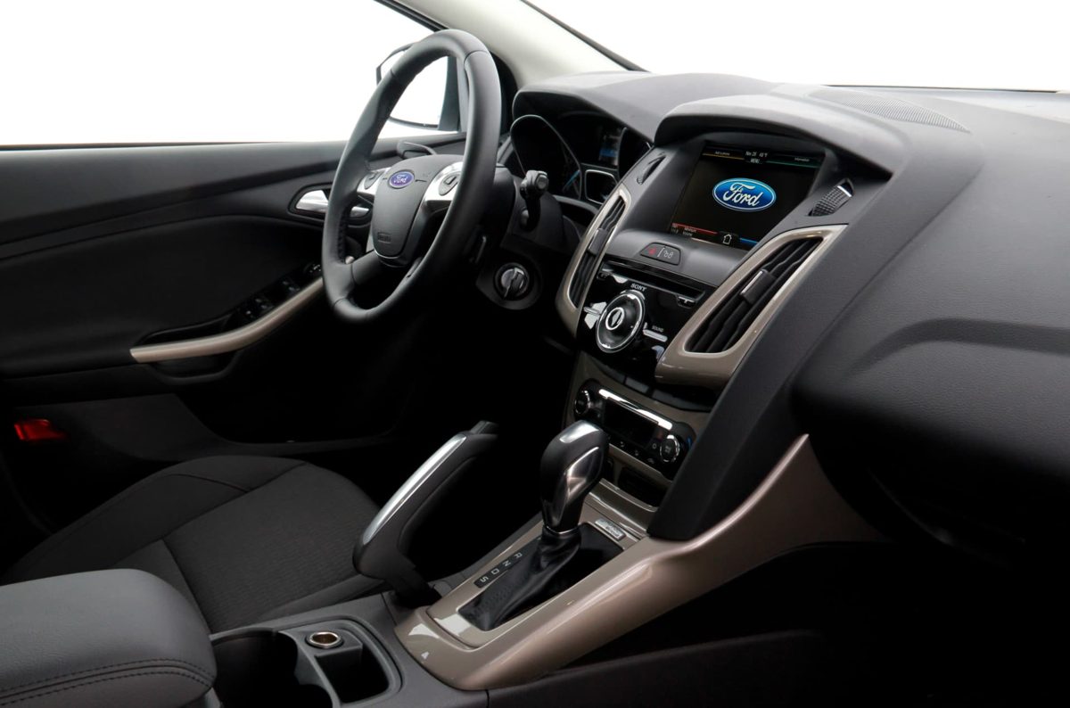 Ford automotive interior photography